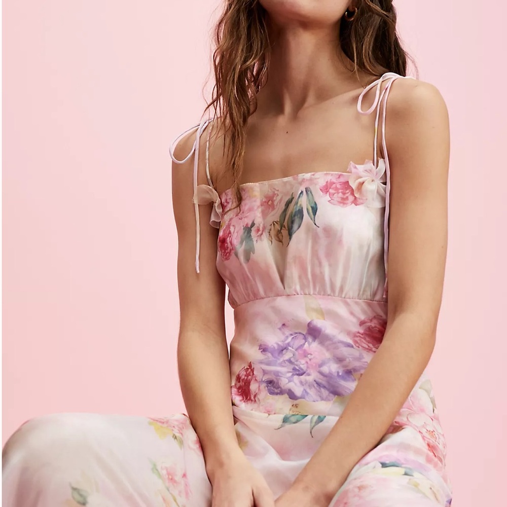 For love and lemons Lisa Maxi dress NWT large